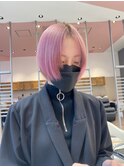 Lee梅田茶屋町　ピンク×ショート