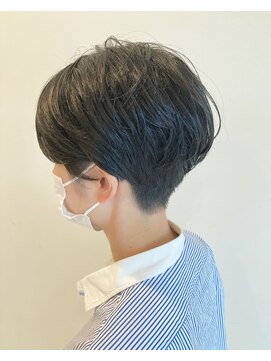 スタジオ アルファプラス 日暮里店(studio α+) 30代40代50代◎大人ナチュラルショートボブ 日暮里