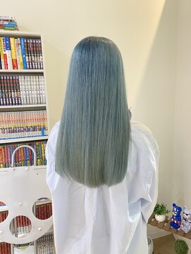 ヘアーメイク コラソン(hair make corazon) 似合わせカットメルティカラー着物フェミニンロング