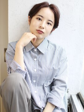 バース(BIRTH) 天神【BIRTH】大人可愛い耳かけショート×ニュアンスカラー　2