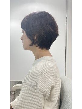 メモリーズ 水天宮前店(Memories) 大人可愛い30代40代50ショートボブショート丸みショート