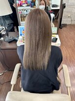 ヘアーショップ エヌアンドエー 幸手店(hairshop N&A) サラ艶ロング髪質改善カラー/縮毛矯正うる艶ストレート#6