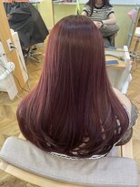 アリスバイブランニューリブ 難波店(ALICE by Brandnew×LIV)&nbsp;難波美容室　レッドカラー/ワインレッド/ボルドー/ブリーチ
