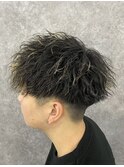 カット+特殊パーマ【ハイライトツイストスパイラル】