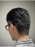 オールバックスタイル