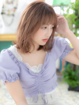 カバーヘア ブリス 戸田公園西口店(COVER HAIR bliss) 韓国風巻き大人かわいい顔周りレイヤーh3戸田公園20代30代40代