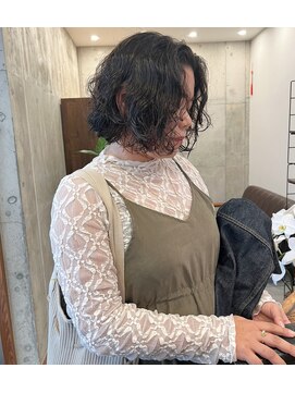 アンバー(AMBER) パーマボブ