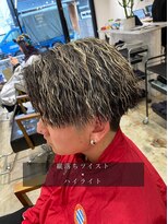 サニーサイドアップ 大宮(Sunny side up)&nbsp;長谷川　縦落ちツイスト×ハイライト