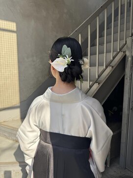 ビビト(bibito) bibito ヘアセット ヘアアレンジ 袴着付け