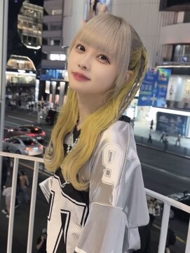 ドットハリス(.Hallis) 髪質改善/イエロー/デザインカラー