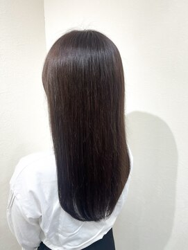 ヘアー ホスピタル ソアン(hair hospital soan) モノトーン  ×  ロング