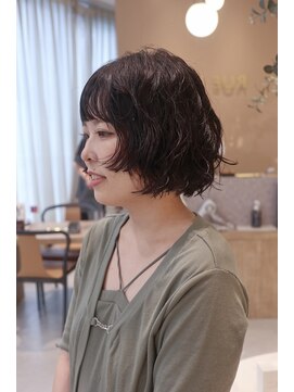 リュドール 名駅(Rue D'or) 10～30代/ボブパーマ/ショートから伸ばしかけの方も◎