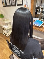 トモリヘアルーム (tomori Hair room)&nbsp;ネオメテオストレート 美髪ミディアムレイヤー