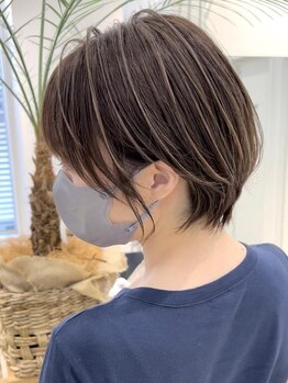 リコ ヘアー メイク(LIKO)の写真/細かな絶妙ニュアンスも伝わる◎洗練されたテクニックで第一印象が華やかになる“最旬こなれショート“に！