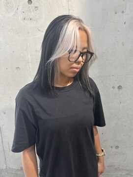 ラニヘアサロン(lani hair salon) ホワイトカラー/ケアブリーチ/フェイスフレーミング/デザイン/