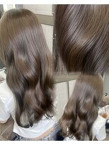 シエンゴールド(CIEN gold)&nbsp;オリーブベージュ/ブリーチなし/カラー#浜松駅#カラー#ブリーチ