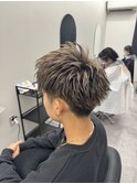  MEN’S HAIR/サーフカール/刈り上げセンターパート/木更津