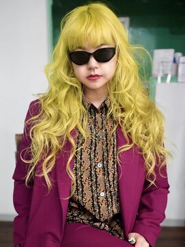 スリット(slit) ライム/イエロー/フェイスレイヤー