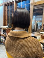 ノフ(knof)&nbsp;レディースショート × ショートボブ × ナチュラルヘア