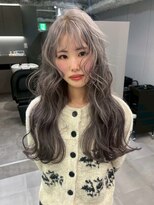 ロテサカエ(Lote.Sakae) 着物ヘア/大人ガーリー/ダークアッシュ/似合わせカット/栄