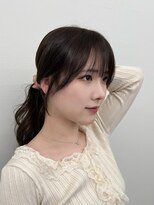 フォルテ 天神大名(FORTE)&nbsp;顔周りカット/触覚/ミルクグレージュ/韓国巻き