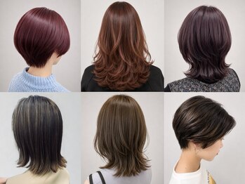 hair mah. 天満橋【ヘアーマー】【6月12日　NEW OPEN（予定）】の写真/【6/12 OPEN＊天満橋1分】白髪をカバーしながら艶と透明感を出すグレイカラー。"隠す"＋αでおしゃれさを。