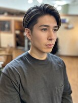 スリル ヘア アンド ネイル デザイン 恵比寿店(sulir hair and nail design)&nbsp;メンズカット/アップバング/ナチュラルグレージュ