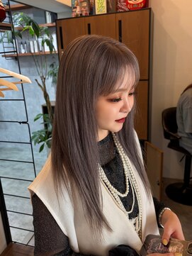 シールドヘアー 沖縄 新都心(C'LD Hair) グレージュ/那覇ハイトーン/沖縄ハイトーン