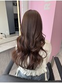 チョコレートベージュ/明るめベージュ