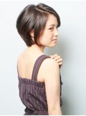 大人ショートボブ「エクセレンス×ヌケ感」