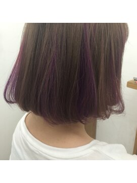 キー(kii) スモーキーグレー×パープル