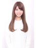 縮毛矯正＋カラー＋カット￥13300