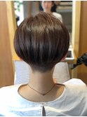 刈り上げショートボブ
