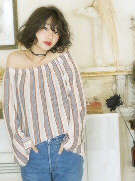 ロンド シャルム 吉祥寺(Lond charme) 【Lond  charme 】ボブ×デジパゆるふわスタイル2