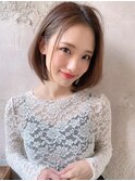 【Lond Alexia】柴田知亜希　面長さんオススメ♪ひし形ボブ