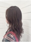 セミロング/10代/20代/30代/ピンクバイオレット