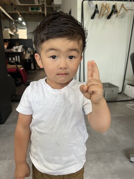 ルーツ ヘア デザイン(roots hair design) 西区新町美容室★roots★キッズカットジュニアカット子供カット