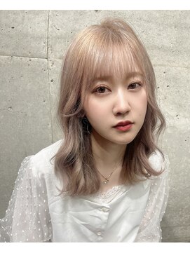 ガルボ ヘアー(garbo hair) #高知 #美容室 #透明感カラー #ホワイト #ベージュ #10代 #20代