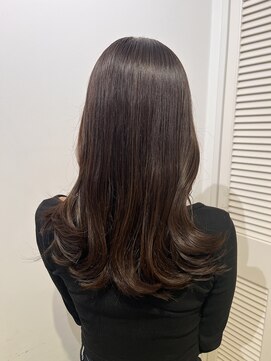 アドラーブル 万代店 (adorable) 【韓国ヘア】【艶カラー】【ココアブラウン】20代30代