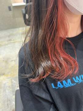 ガルフ 門前仲町(GULF) ふんわりカール/小顔ミディ[インナーカラー/学割U24/門前仲町]