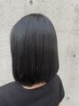 デビュー ヘアーメイク&nbsp;ブルーブラック（暗めのカラーでも透明感ある艶髪に。）