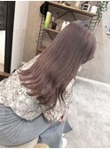 ピンクグレージュ　【八王子美容室】