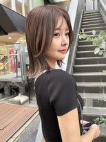 ヌード(NUDE)&nbsp;NUDEレイヤーボブ タッセルボブ 外ハネボブ 切りっぱなしボブ