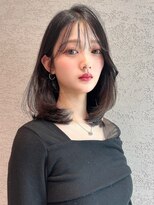 ロンド アンブル 四条烏丸(Lond ambre) 【Lond ambre】五島巨幹 ミディアム/髪質改善/縮毛矯正/前髪