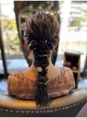 【流行り】ロングヘアの編み下ろし