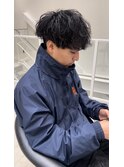 波巻きパーマ/波巻きスパイラル
