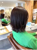 大人美人くびれヘア艶感結べるボブうる艶髪レイヤーカット