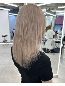 ベレーザ 渋谷(BELEZA) 5688ミルクティーアッシュ艶髪シルキーベージュグレーベージュ