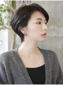 大人マッシュショート／丸みショート／イメチェン／30代40代50代