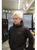 波巻きハイライトアップバングツーブロックマッシュ